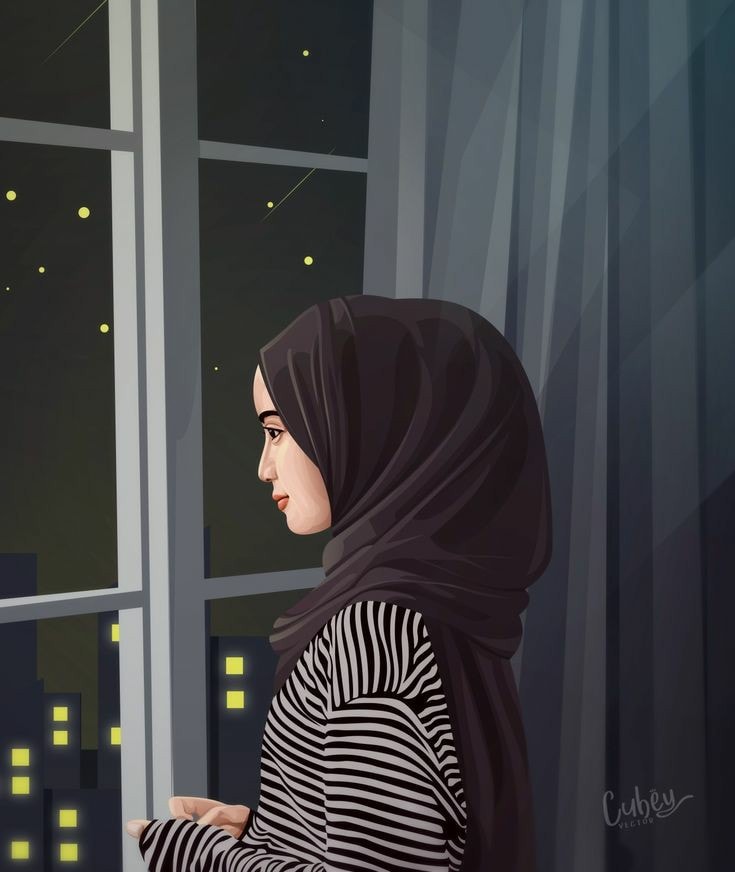 Download Gambar Kartun Muslimah Berhijab Terbaru Gambar 