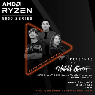 AMD Ryzen 5000 Series: Processor Mobile Terbaik yang Baru Saja Resmi Diluncurkan di Indonesia