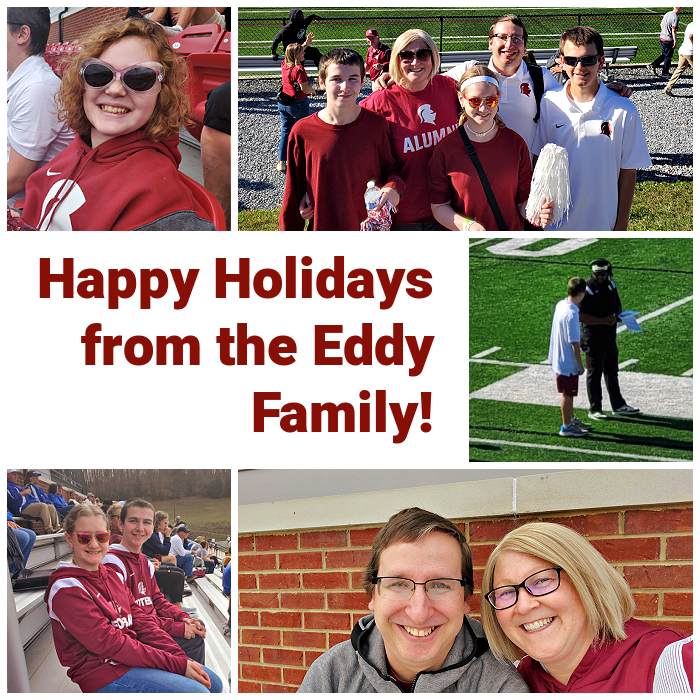 Happy Holidays from the Eddy Family!