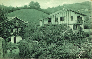 pays basque autrefois maisons fermes