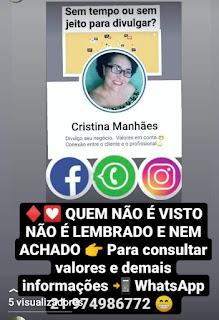 Cris Divulgação Virtual de Negócios