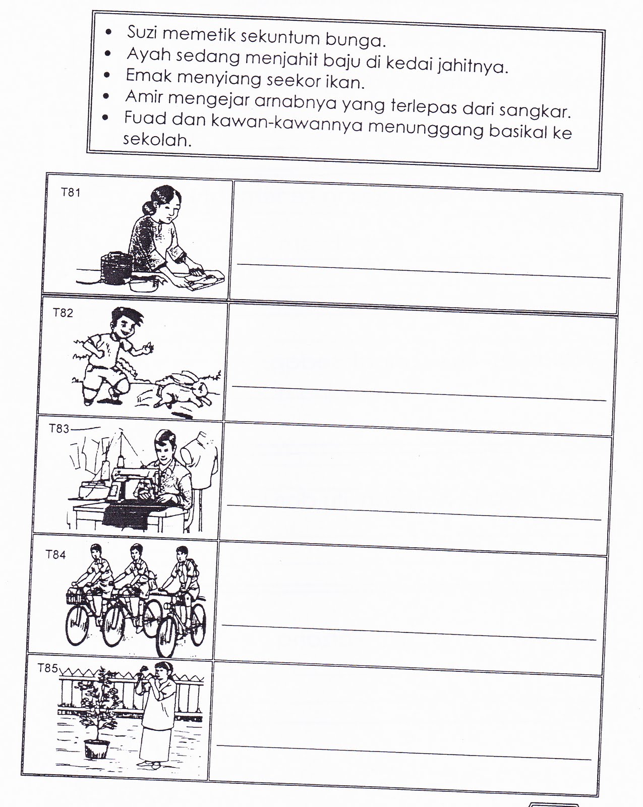 BM Tahun 3 - Bahan Pembelajaran Okt Dan Nov 2011: Ujian 