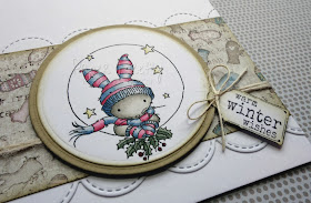 LOTV Trio bunny Christmas card