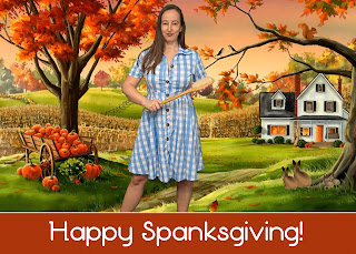 Happy Spanksgiving from Miss Jenn Davis