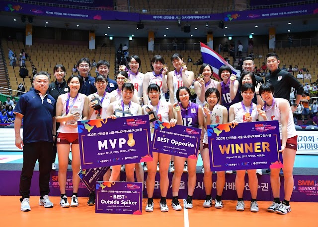 Cúp vô địch nữ châu Á 2019: Nhật Bản vô địch