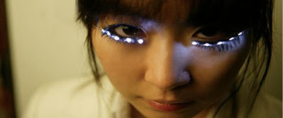 LED Eyelashes : Like a Audi Lights - Audi Fan Girls