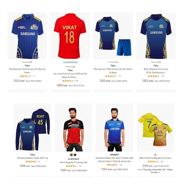 Buy IPL T-shirts at best offer