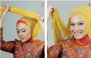  Tutorial Hijab Modern 2014