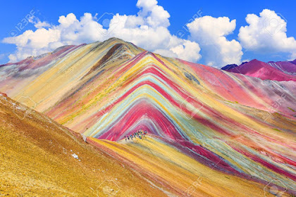 Montaña de Siete Colores, Peru Gunung Pelangi Yang Sangat Menakjubkan