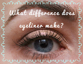 What difference does eyeliner make?