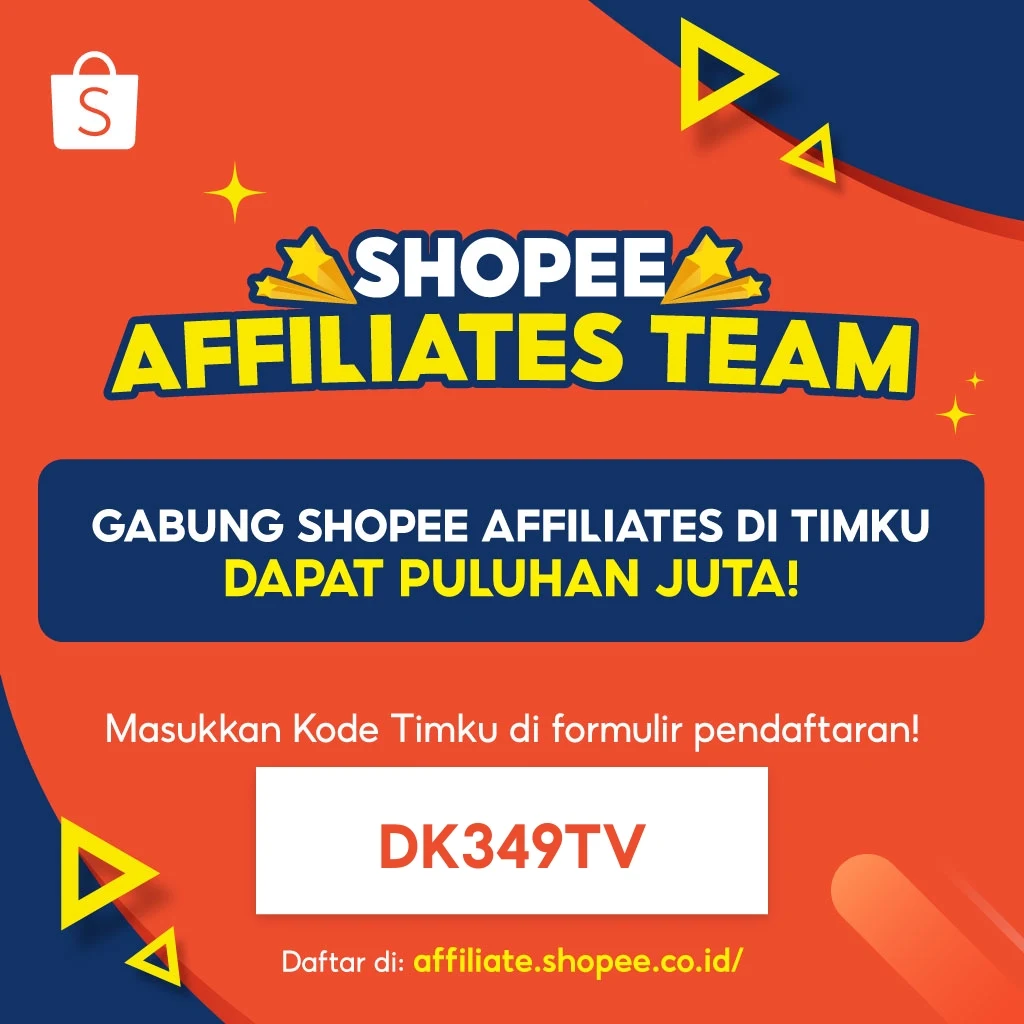 Daftar Shopee Affiliate