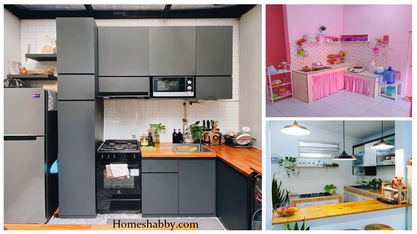Pilihan Warna Yang Elegan Untuk Desain Dapur Kecil Minimalis Homeshabbycom Design Home Plans