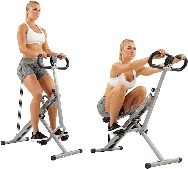  Sunny Health & Fitness Squat Assist Row-N-Ride Trainer