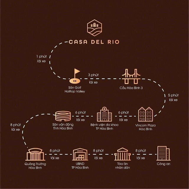 Mở bán dự án Casa Del Rio Hòa Bình biệt thự liền kề shophouse trực tiếp chủ đầu tư