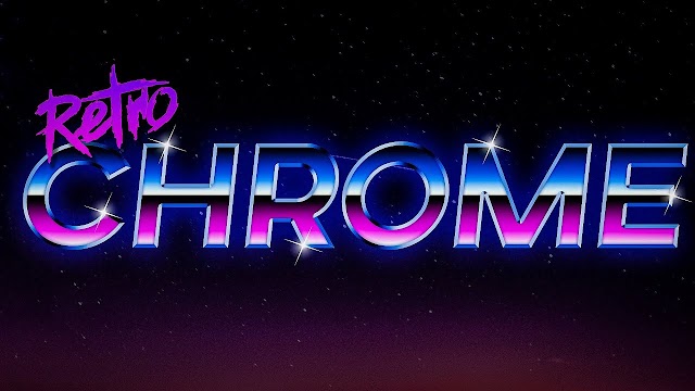 How to Create a Retro 80's Chrome Style Text Effect in Adobe Photoshop || 80's Chrome Text Effect || Design With Frankee