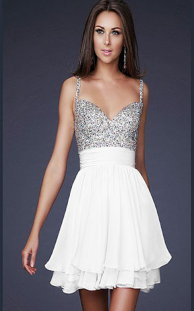 white prom dresses