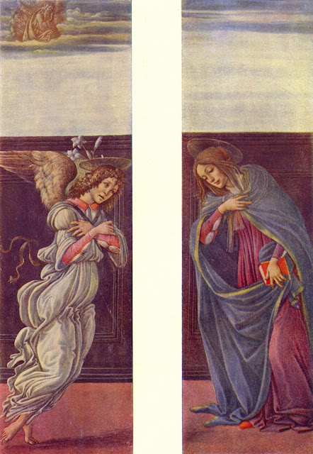 Botticelli,Annunciation, Painting