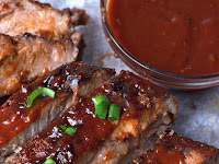 EASY OVEN BBQ BAKED RIBS