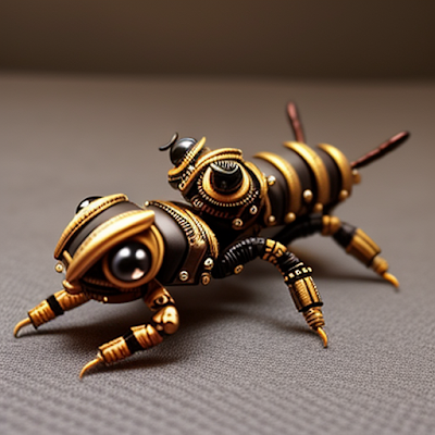 Steampunk Scorpion Statue Miniature 3D amazingwallpapersa blogspot com (15)