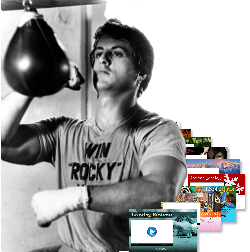 imagen decorativa en mi blog sobre “Alistarte a un Proyecto de Vida y fórjate Seguridad, Expansión y Libertad Financiera” relacionando a Rocky y el Video Email
