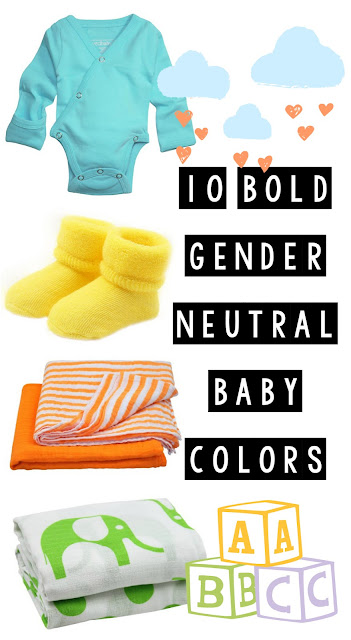 10 Bold Gender Neutral Baby Colors {unisex baby clothes}, unisex layette, gender neutral baby clothes