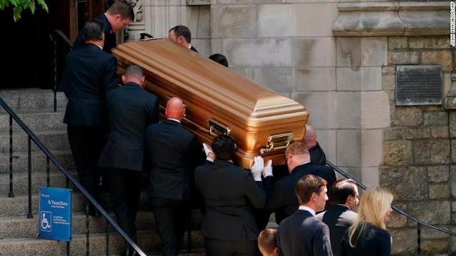 Grieving Ivana Trump's Funeral in New York