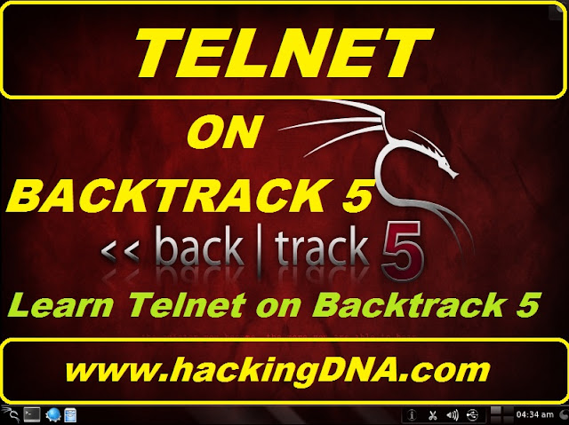 telnet on Backtrack 5