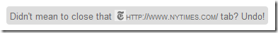 Undo Close Tab
