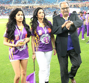 Sridevi Daughter Tanvi Latest Hot Photos at CCL 3 Match