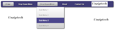 CSS3-menu-bar