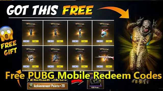 PUBG Mobile Redeem Code Today