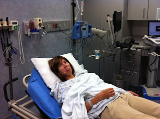 me in the emergency room