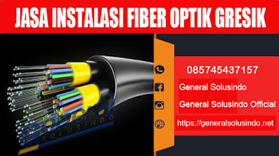 jasa instalasi serat kabel fiber optik gresik murah