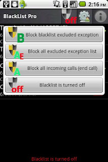 blacklist pro 1.5 apk block call - sms android app