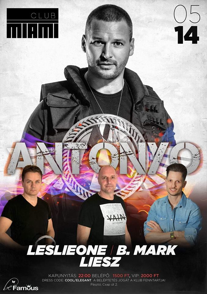 Club Miami - Antonyo | Liesz | LeslieOne | B.Mark - 2016.05.14.