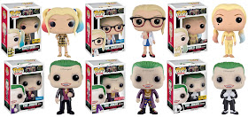 Suicide Squad Retailer Exclusive Harley Quinn & The Joker Pop! Figure Variants by Funko
