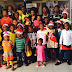 Photo: Genevieve Nnaji  takes kids to the cinemas