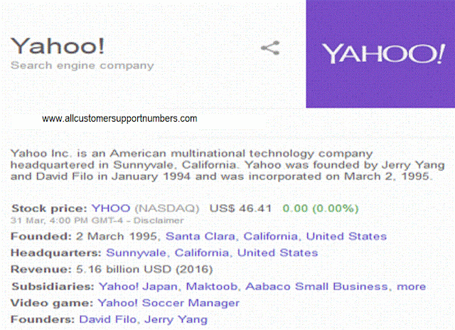 Dial Toll Free Customer Support Number for Yahoo Mail Support