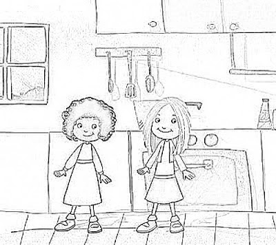 Desenhos da Milly e Molly para Colorir e Imprimir