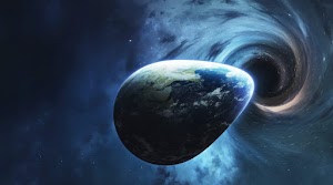 क्या हो अगर एक ब्लैक होल पृथ्वी को निगल लें? What If Earth Were Sucked Into A Black Hole?