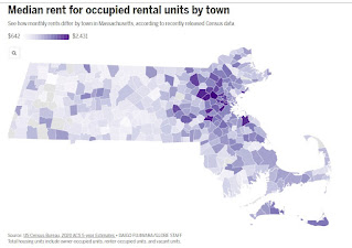 Map view of Massachusetts data