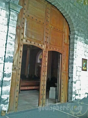 Cathedral Wooden Entrance