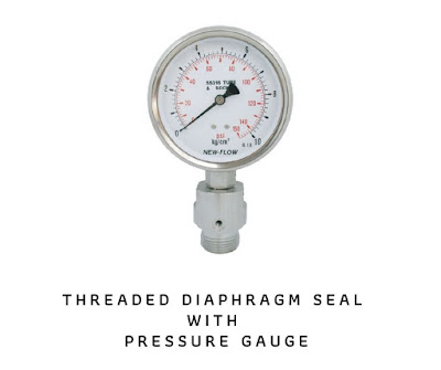 diaphragm seal with threaded connection, threaded diaphragm seal