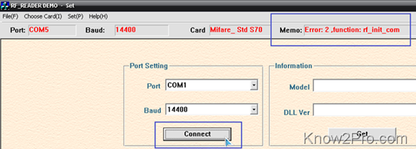 Know2pro RFID Project ตอนที่ 2 : ทดลองใช้งานอุปกรณ์ RFID + Software