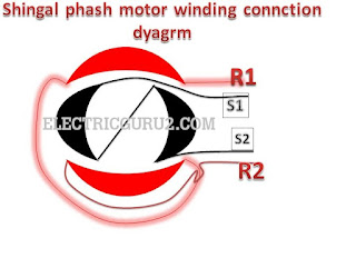 motor winding diagram