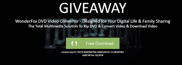 WonderFox DVD Video Converter Giveaway