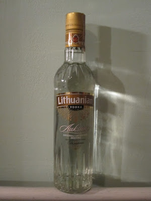 Lithuanian auksine vodka