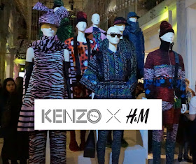 H&M Kenzo collection launching party