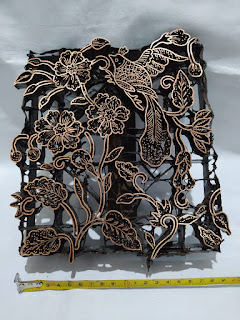 Cap Batik Antik pajangan dinding