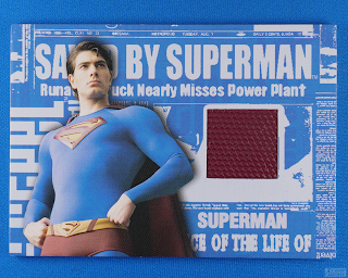 2006 Topps Superman Returns - Saved By Superman - Superman's Cape